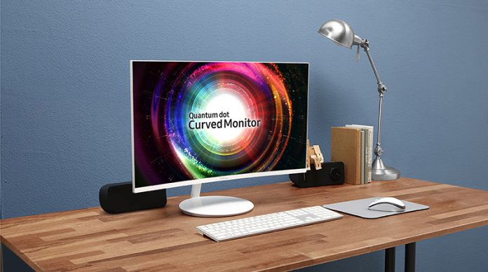 Quantum Dot Curved Monitor